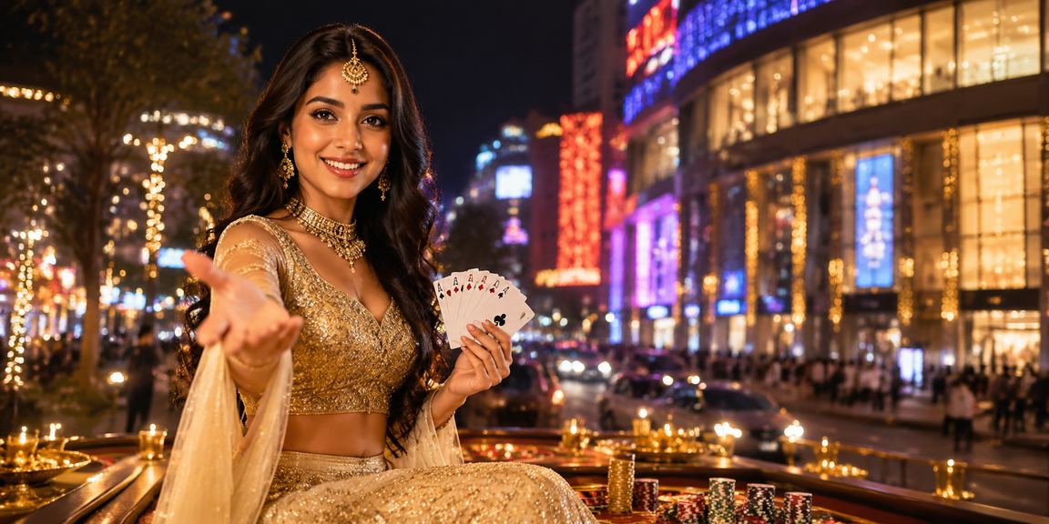 Person placing a sports bet on mobile device in India